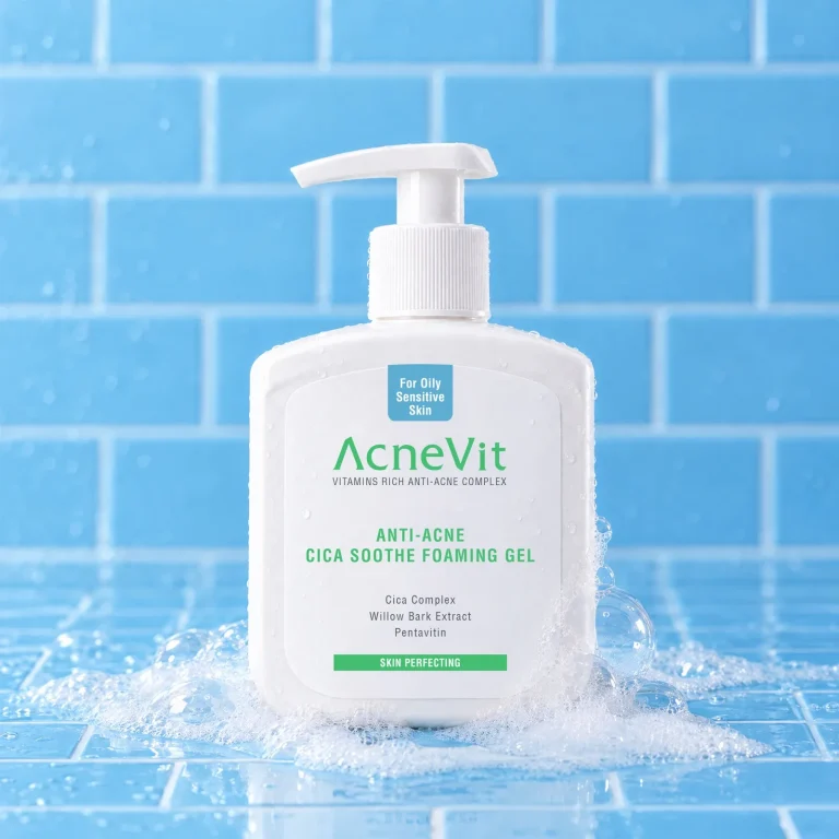 AcneVit Anti-Acne Cica Soothe Foaming Gel 3